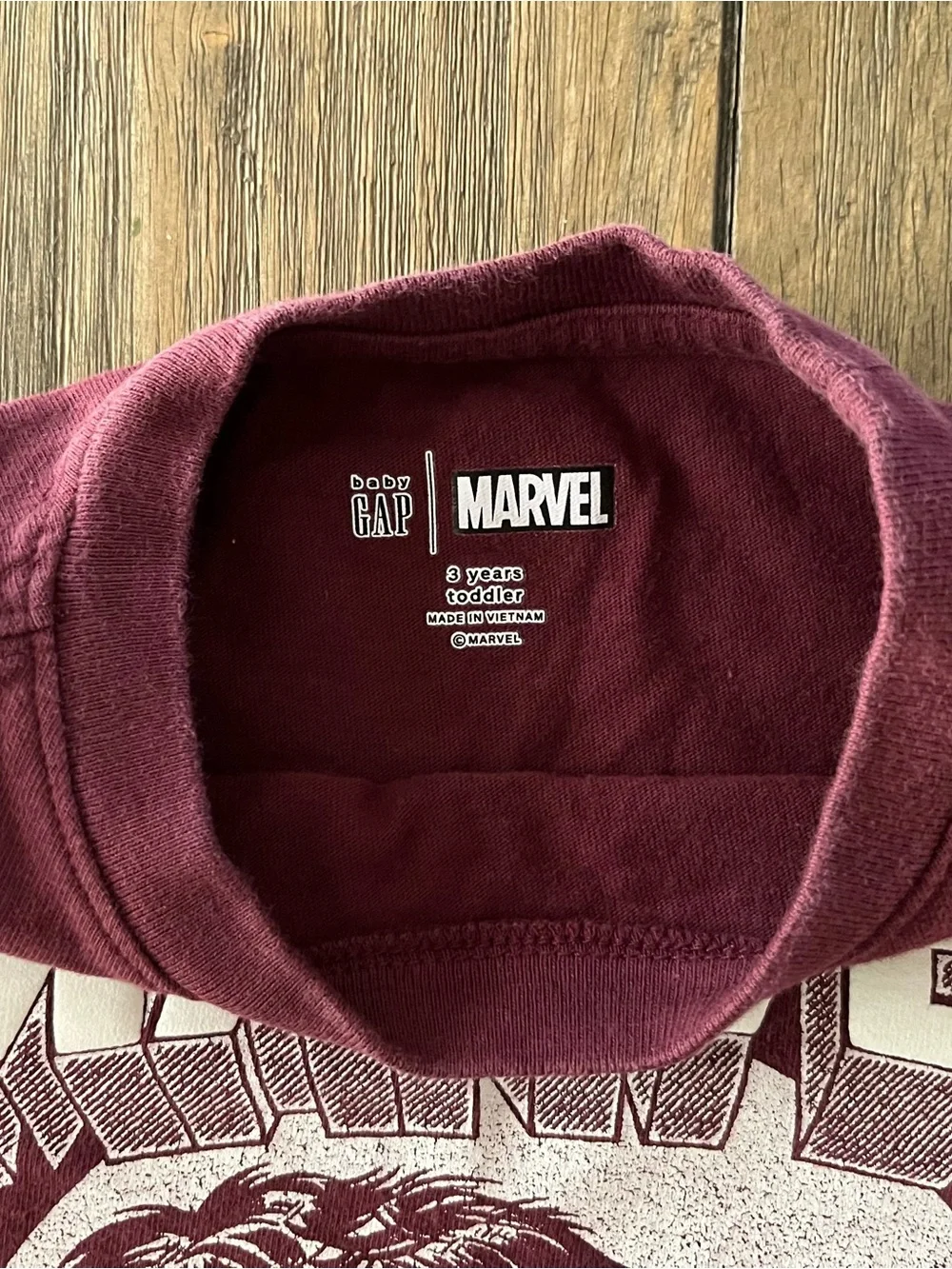 GAP bold marvel